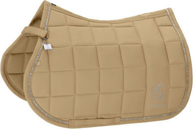 Produktbild von Eskadron Schabracke Big Square Sparkle Classic Sports für Ponys in Beige Gold aus Polyester