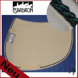 Eskadron Schabracke Cotton aus Baumwolle in Beige und Grün – Bild 1 von 6