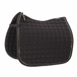 Eskadron Schabracke Cotton Black Truffle Heritage HW Warmblut Schwarz Baumwolle Größe VS – Bild 1 von 2