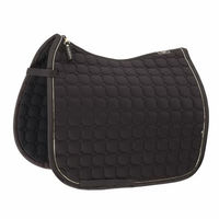 Produktbild von Eskadron Schabracke Cotton Black Truffle Heritage HW Warmblut Schwarz Baumwolle Größe VS