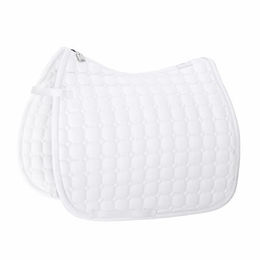 Eskadron Schabracke Cotton Glitter Classic Sports Weiß für Warmblut – Bild 1 von 3