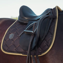 Eskadron Schabracke Heritage Cotton Glitter Crystal Black Truffle Schwarz Größe VS – Bild 1 von 5