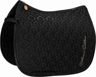 Eskadron Schabracke Highgloss Peacock Black Platinum mit Lurex Größe DL – Bild 1 von 2
