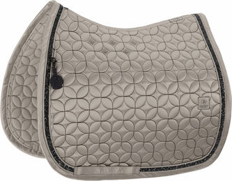 Eskadron Schabracke Mattgloss Contrast Jewel Platinum in Silber und Grau aus Kunstleder – Bild 1 von 3