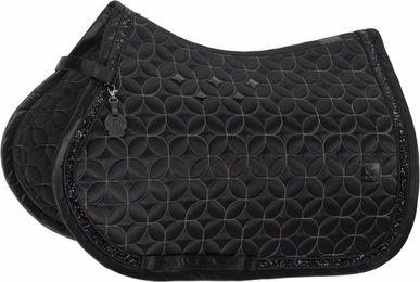 Eskadron Schabracke Mattgloss Contrast Jewel Platinum Schwarz aus Kunstleder – Bild 1 von 1
