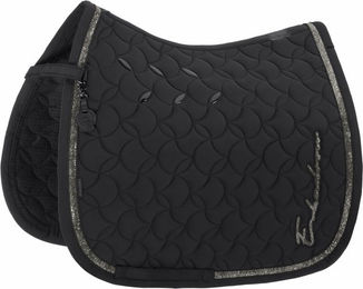 Eskadron Schabracke Pro Soft Glitter Platinum in Schwarz und Silber – Bild 1 von 1