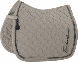 Eskadron Schabracke Pro Soft Glitter Platinum in Silber Grau Beige Größe M – Bild 1 von 1