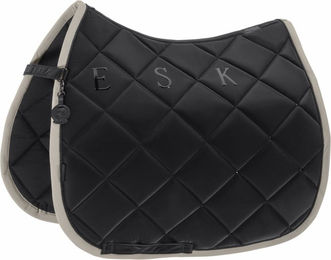 Eskadron Schabracke Silk Contrast Diamond Platinum in Schwarz und Silber – Bild 1 von 1
