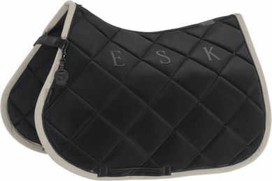 Eskadron Schabracke Silk Contrast Diamond Platinum Schwarz Silber – Bild 1 von 1