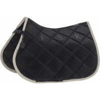 Produktbild von Eskadron Schabracke Silk Contrast Diamond Platinum Schwarz Silber