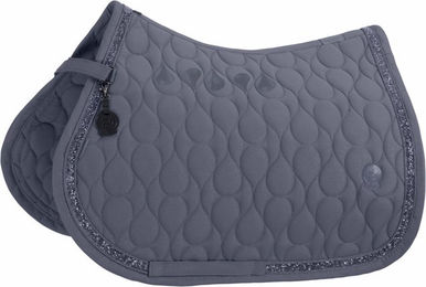 Eskadron Schabracke Sparkle Jewel Platinum aus Kunstleder in Blau Silber Grau – Bild 1 von 1