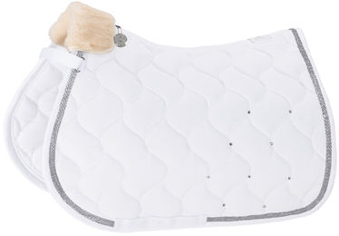 Produktbild von Eskadron Schabracke Velvet Crystal Platinum Pure 23 S/S in Weiß aus Velours