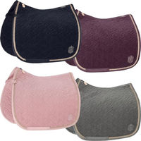 Produktbild von Eskadron Schabracke Velvet Emblem Heritage Warmblut in Grau und Blau