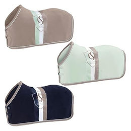 Eskadron Shetty Fleece Abschwitzdecke Stripe Classic Sports – Bild 1 von 3