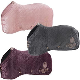 Produktbild von Eskadron Shettydecke Heritage Velvet Abschwitzdecke für Pferde in Basalt Grey Größe XXXS