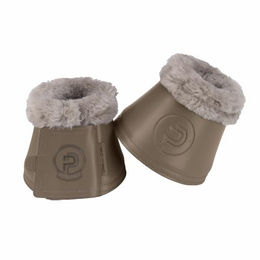 Produktbild von Eskadron Softlate Halfter mit Kunstfell in Taupe Größe L