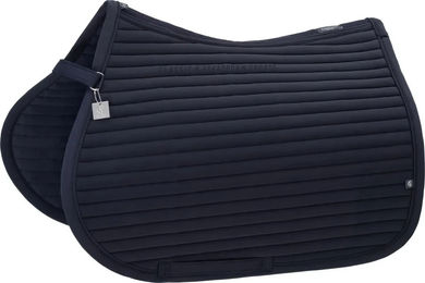 Eskadron Springschabracke Pro Soft Classic Sports Sattelunterlage für Warmblut in Schwarz oder Blau – Bild 1 von 6