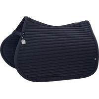 Produktbild von Eskadron Springschabracke Pro Soft Classic Sports Sattelunterlage für Warmblut in Schwarz oder Blau