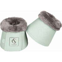 Produktbild von Eskadron Sprungglocken Gamaschen Softslate Fauxfur Neopren Grün Größe S