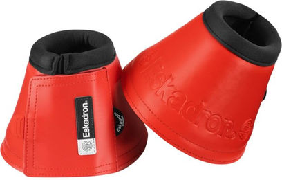 Eskadron Sprungglocken Softslate Dynamic 2025 Hufglocken Neopren Poppy Red XXL – Bild 1 von 1