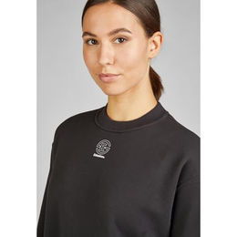 Eskadron Sweatshirt Damen Oversized aus Baumwolle Schwarz XS – Bild 1 von 3