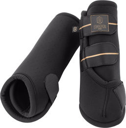Produktbild von Eskadron Vordergamaschen Pro Dressage Heritage aus Neopren Schwarz für Vollblut