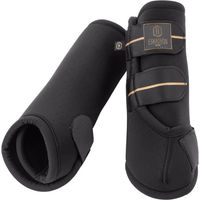 Produktbild von Eskadron Vordergamaschen Pro Dressage Heritage aus Neopren Schwarz für Vollblut