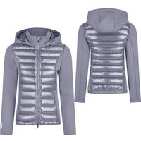 Produktbild von Eskadron Women Hybrid Jacket Classic Sports 2026 Reitjacke aus Nylon in Lila und Grau Größe S