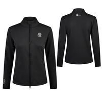 Produktbild von Eskadron Women Zip-Hoodie Dynamic 2025 aus Tech-Jersey in Schwarz