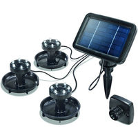 Produktbild von Esotec Solar Unterwasserstrahler Splash Teichbeleuchtung 3er Set IP68