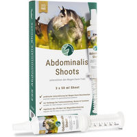 Produktbild von ESS Abdominalis Shoots Magen-Darm-Paste zur Verdauungsunterstützung für Pferde 150g