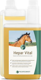 Produktbild von ESS Hepar Vital Ergänzungsfutter Liquid zur Unterstützung von Leber, Niere und Magen-Darm-Trakt für alle Altersstufen 1000 ml