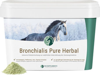 Produktbild von ESS Supplements Bronchialis Pure Herbal Ergänzungsfutter Pulver für alle Altersstufen zur Unterstützung der Atemwege und des Immunsystems