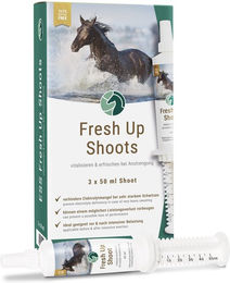 Produktbild von ESS Supplements Fresh Up Shoots Elektrolyt-Liquid zur Regeneration und Vitalisierung 150 ml
