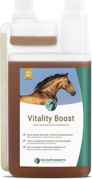 Produktbild von ESS Supplements Vitality Boost Flüssige Mineralien und Vitamine zur Unterstützung von Immunsystem, Haut und Fell für alle Altersstufen 1000ml