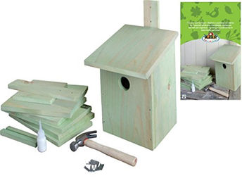 Esschert Design Bastelsatz Nistkasten aus Holz für Wildvögel KG52 - 1 Stk. – Bild 1 von 4