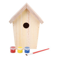 Produktbild von Esschert Design Bastler Nistkasten für Vögel mit Farbe 14,5 x 11,4 x 19,8 cm