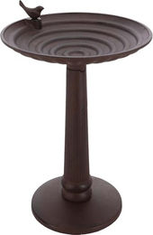 Esschert Design Bodenfutterstation für Vögel aus Metall in Braun XL – Bild 1 von 9
