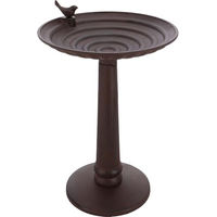 Produktbild von Esschert Design Bodenfutterstation für Vögel aus Metall in Braun XL