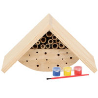 Produktbild von Esschert Design DIY Insektenhotel aus Holz zum Selbstbemalen