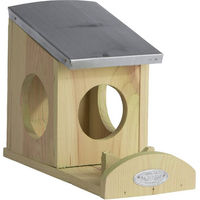 Produktbild von Esschert Design Eichhörnchenhaus aus Holz in Natur und Beige 24 x 12 x 18 cm