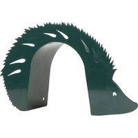 Produktbild von Esschert Design Igelpforte aus Metall in Grün für den Garten