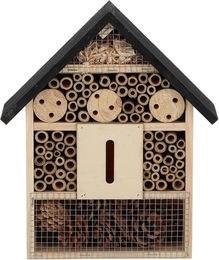 Esschert Design Insektenhotel aus Holz in Größe L Braun – Bild 1 von 2