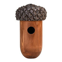 Produktbild von Esschert Design Nistkasten Eichel aus Holz für Wildvögel in Braun und Natur