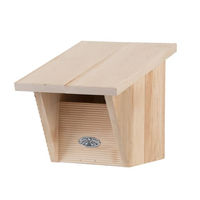 Produktbild von Esschert Design Nistkasten Rotkehlchen aus Holz für Wildvögel in Natur Braun
