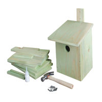 Produktbild von Esschert Design Nistkasten Vogelhaus Bausatz aus FSC-zertifiziertem Naturholz für Wildvögel