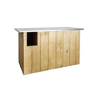 Produktbild von Esschert Design NK43 Schleiereulen-Nistkasten Holzkiste Braun 44 x 86 x 37 cm