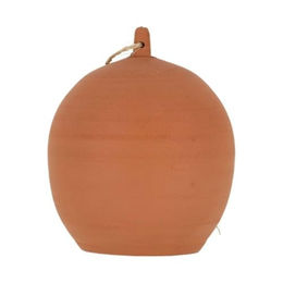 Esschert Design Ohrwurmtopf aus Keramik in Braun oder Orange – Bild 1 von 4