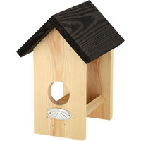 Produktbild von Esschert Design Selektives Vogelfutterhaus aus Kiefernholz für Erdnussbutter in Braun