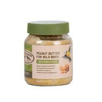 Produktbild von Esschert Design Ungesalzene Erdnussbutter mit Nusstücken für Wildvögel 340g